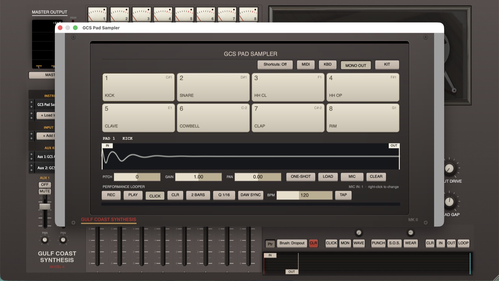 GCS Pad Sampler