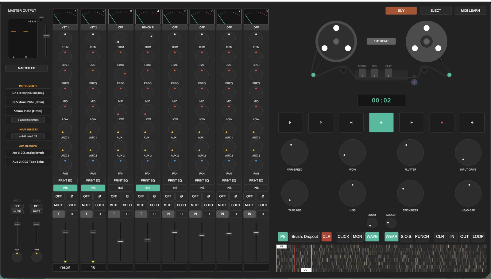 New widescreen mode for the Minimal theme